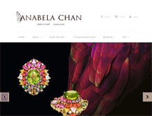 Tablet Screenshot of anabelachan.com